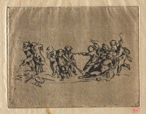 Bacchanale avec Enfants et Chariot