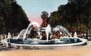 Paris : vue de la fontaine des quatre parties du monde, ou fontaine de l