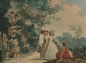 Les Trois Sœurs au Parc de Saint-Cloud, c1790, 1913