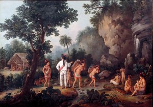 Esclavage; chasse aux esclaves - Jean Baptiste Debret