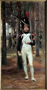 Grenadier à pied de la garde impériale en 1806