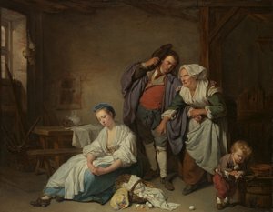 Œufs cassés, 1756