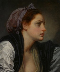 Étude de tête de femme