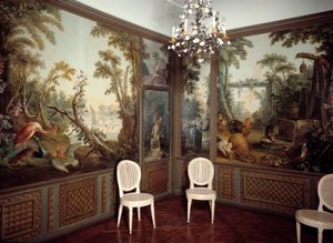 Vue intérieure du Salon Demarteau - Jean Baptiste Huet