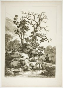 Planche 23 de 38 des Œuvres de J. B. Huet - Jean Baptiste Huet