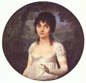 Portrait de Christine Boyer - Jean Baptiste Isabey