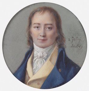 Portrait du compositeur André Ernest Modeste Grétry 1741-1813, 1786-1788 - Jean Baptiste Isabey