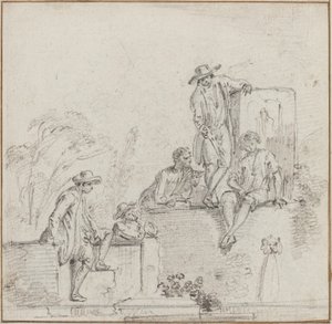 Figures assises autour d