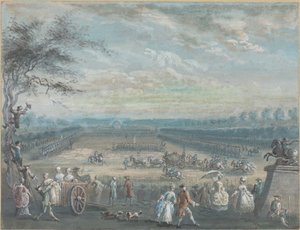 Une revue sur le Champs de Mars - Jean Baptiste Le Paon