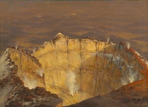 Cratère du Popocatépetl, 1833