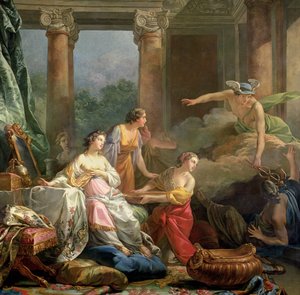Mercure, Hersé et Aglaure, 1763 - Jean Baptiste Marie Pierre