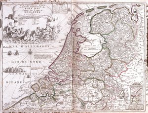 Carte des Pays-Bas