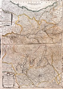 Carte de la région de Milan (Italie)