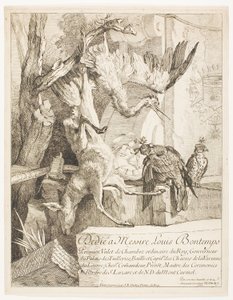 Quatre sujets de chasse, n° 1