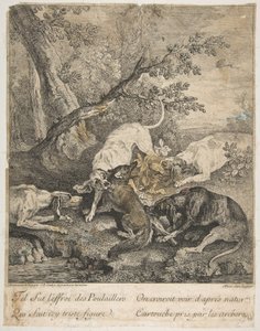 Chasse au renard, 1736