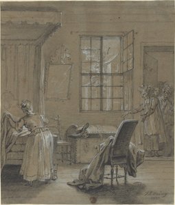 Ragotin dans le coffre - Jean Baptiste Oudry