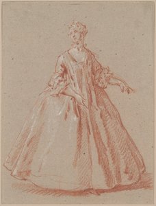 Femme debout - Jean Baptiste Oudry