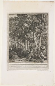 Le Dragon aux nombreuses têtes, Fable XII, c. 1753-1755 - Jean Baptiste Oudry