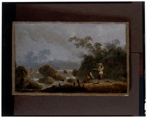 Une paire de paysages
