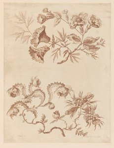 Brindilles de fleurs, de "Recueil de Différentes Fleurs de Fantaisie Dans le Goût Chinois"
