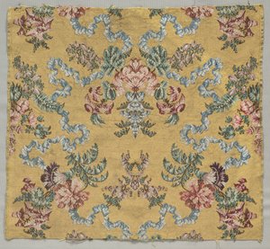 Longueur de soie brochée, 1723-1774 - Jean Baptiste Pillement