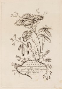 Page de titre, de "Fleures Persannes"