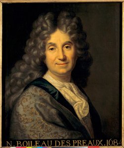 Portrait de Nicolas Boileau Despréaux (Boileau-Despréaux) (1636-1711)
