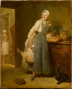 De retour du marché, 1739