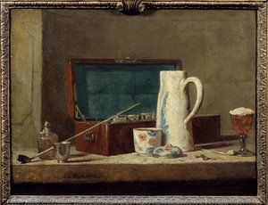 Pipes et vase pour boire ou fumer - Jean Baptiste Simeon Chardin
