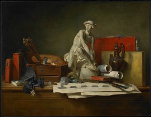 Les attributs des arts et les récompenses qui leur sont accordées - Jean Baptiste Simeon Chardin