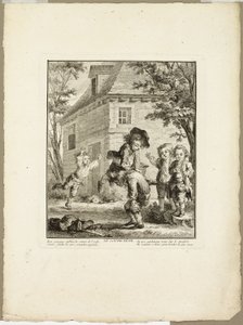 Leap Frog, tiré des Jeux des Urchins de Paris - Jean Baptiste Tilliard I