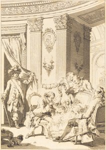 Le mari confesseur - Jean Baptiste Tilliard and Antoine Jean Duclos after Jean Honoré Fragonard