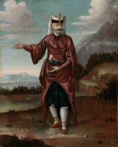 Un soldat des janissaires - Jean Baptiste Vanmour (workshop of)