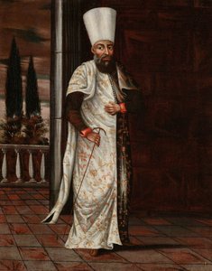 Le Chaous Bachi - Jean Baptiste Vanmour (workshop of)