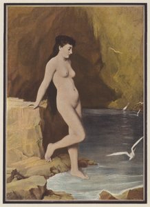 Nymphe dans une grotte - Jean Benner