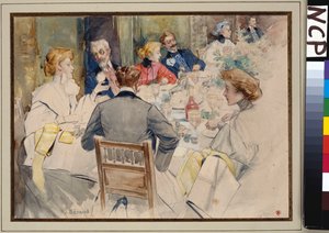 Un dîner élégant
