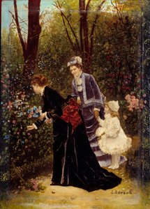 Dans le jardin