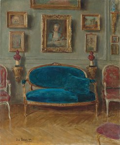 Le Canapé Bleu, 1912 - Jean Beraud