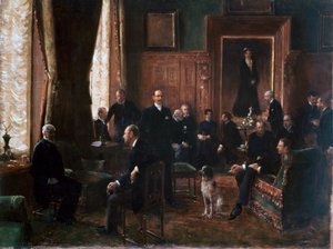 Le Salon de la Comtesse Potocka, 1887 - Jean Beraud