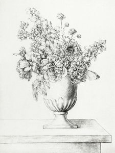 Des fleurs dans un vase - Jean Bernard
