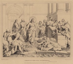 Christ à la piscine de Bethesda, Saint Jean - Jean Bernard Restout