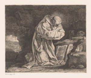 Saint Bruno en prière