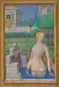 Bethsabée se baignant des Heures de Louis XII - Jean Bourdichon