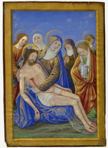 Déploration du Christ mort - Jean Bourdichon