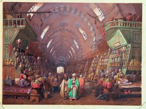 Un bazar à Constantinople, 1873
