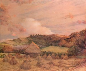 Les Meules, vers 1885 - Jean Charles Cazin