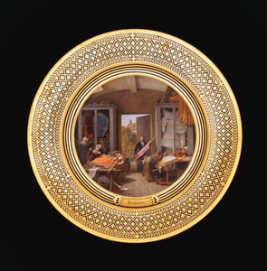 Brodeuse, vers 1820-35 - Jean Charles Develly