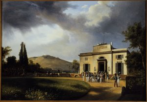 The Pavillon de Bagatelle, present-day Bois de Boulogne