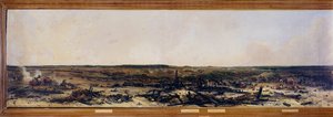 Campagne de Russie : Panorama de la bataille de Moscova le 7/09/1812