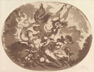 Vénus et Cupidon - Jean Claude Richard Saint Non